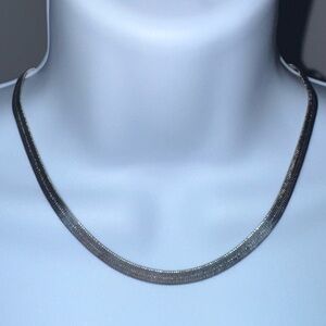 Elegant Silver Chain Necklace